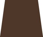 1 Color Printed Hero Coolies with Full Color Cape - Chocolate