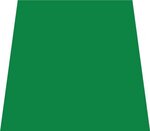 1 Color Printed Hero Coolies with Full Color Cape - Kelly Green