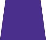 1 Color Printed Hero Coolies with Full Color Cape - Purple