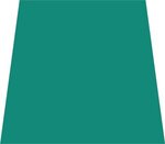 1 Color Printed Hero Coolies with Full Color Cape - Turquoise