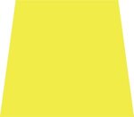 1 Color Printed Hero Coolies with Full Color Cape - Yellow