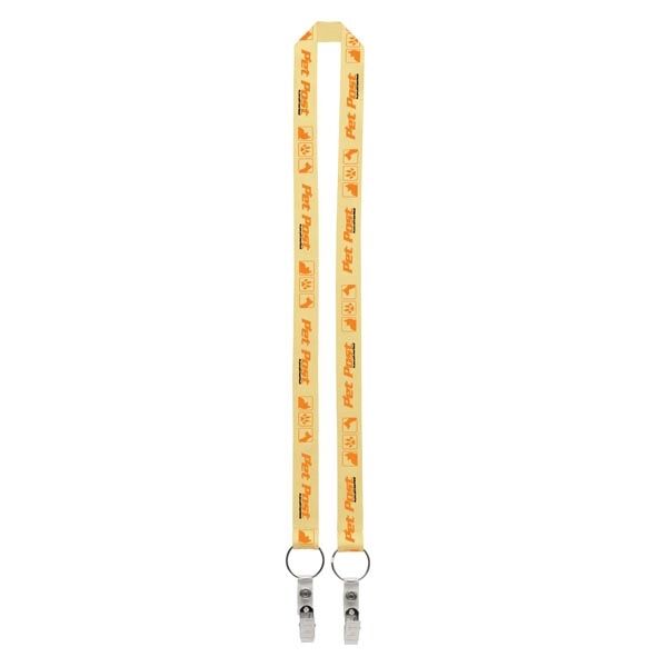 Main Product Image for 1" Dual LA-214 Sublimation Lanyard