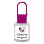 1 Oz. Hand Sanitizer With Carabiner Cap -  