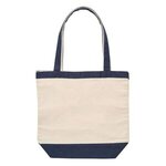 10 oz Cotton Canvas Boat Tote - Black