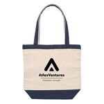 10 oz Cotton Canvas Boat Tote - Navy