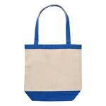 10 oz Cotton Canvas Boat Tote - Royal Blue