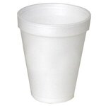 10 oz. Foam Cup - White