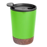 10 Oz. Stainless Steel Zoe Tumbler With Cork Base