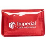 10 Piece Economy First Aid Kit in Colorful Vinyl Pouch -