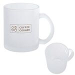 11 OZ. FROSTED GLASS MUG