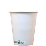 12 oz. Eco-Friendly Solid Cup - White