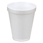 12 oz. Foam Cup - White