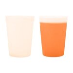 12 Oz. Mood Stadium Cup - Frost Orange