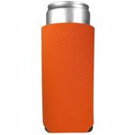 12 Oz. Slim Seltzer Coolie - Orange