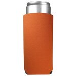 12 Oz. Slim Seltzer Coolie - Tx Orange