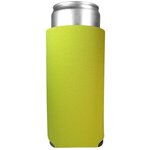 12 Oz. Slim Seltzer Coolie - Yellow