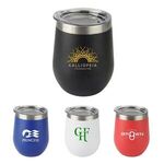 12 oz. Stainless Steel Wine Tumbler -  