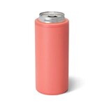 12 Oz. Swig Life(TM) Slim Can Cooler - Coral