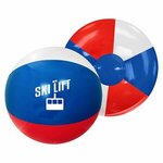 Buy Imprinted 12" Red-White-Blue Beach Ball