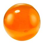 12" Translucent Beach Ball - Orange