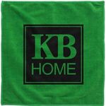 12x12 Microfiber Terry Towel - 300GSM - Green