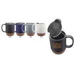 13 oz. Cork Bottom Ceramic Mug -  