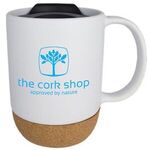 14 oz Ceramic Cork Bottom Mug -  