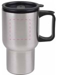 14 oz Insulated Mug - Silver