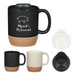 Buy Custom Printed 14 Oz. Cork Base Ceramic Mug