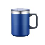 14 Oz. Double Wall Camping Mug with Handle - Navy Blue