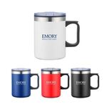 Buy 14 Oz Double Wall Camping Mug With Handle