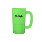 14 Oz. Plastic Stein - Neon Green