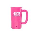 14 Oz. Plastic Stein - Neon Pink