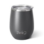 14 Oz. Swig Life Stemless Wine Tumbler - Gray