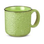 15 oz. Campfire Ceramic Mug - Lime Green