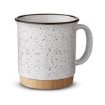 15 oz. Campfire Mug with Bamboo Base -  