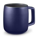 15 oz. Geo Square Handle Ceramic Mug -  