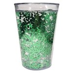 15 Oz. Shimmer Glitter Tumbler - Green