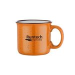 15 Oz. Speckled Campfire Mug - Orange