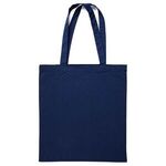 15"x16" Calico Cotton Tote Bag - 140GSM - Navy Blue