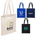 Buy 15"x16" Calico Cotton Tote Bag - 140GSM