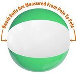 16" Sport Beach ball -  meaured