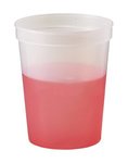 16 oz Mood Stadium Cup - Translucent Red