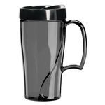 16 Oz. Arrondi (TM) Travel Mug - TRANSLUCENT CHARCOAL