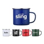 Buy 16 Oz. Enamel Camping Mug with SS Rim