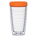 16 Oz. Hydro Double Wall Tumbler With Lid -  