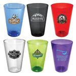 16 oz. Plastic Pint Glass -  