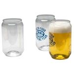 16 oz. Plastic Reserv Can Glass -  