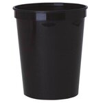 16 oz. Smooth Stadium Cup - Black