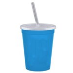 16 Oz. Sport Sipper - Cyan